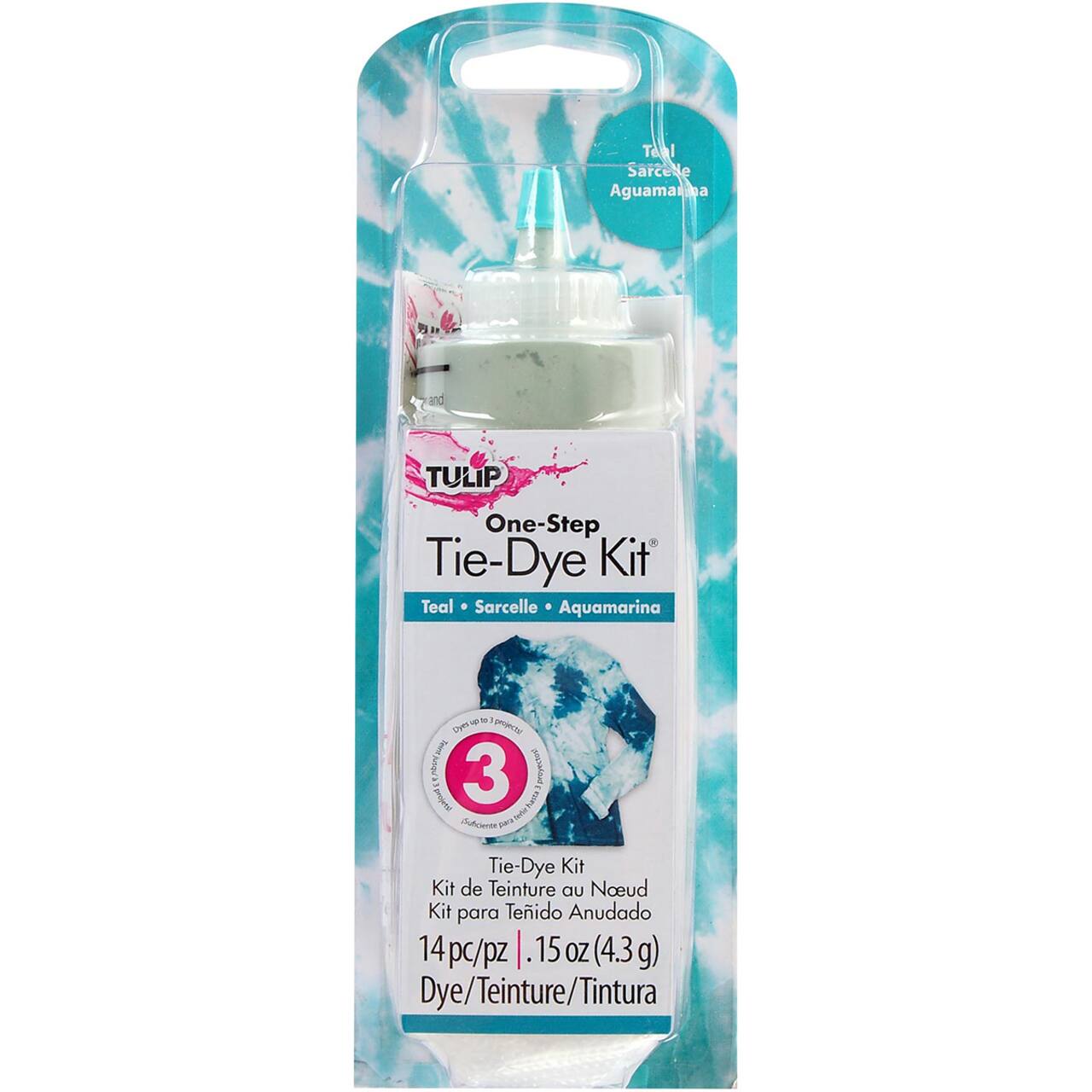 Tulip&#xAE; Teal One-Step Tie-Dye Kit